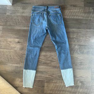 Anthropologie Pilcro and the Letterpress Script Skinny Jeans 27